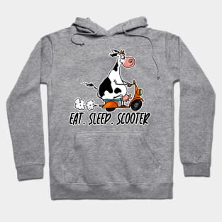 Eat . Sleep . Scooter Hoodie